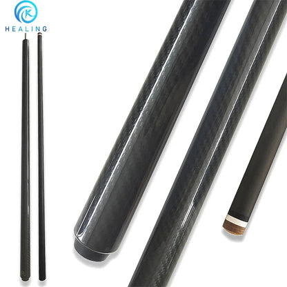 Customize 100% Carbon Fiber Pool Cue Billiard Cue Sticks Tip From 9.5mm/12.4mm/13.9mm, Length Weight From 18oz, 19oz, 20oz, 21oz