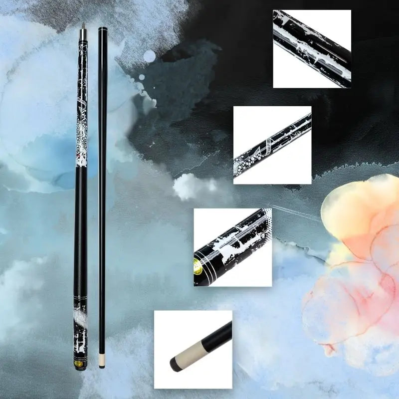 13mm Nine-Ball Billiard Cue Profession Durable Fiberglass Pool Cue Stick Newbie Friendly