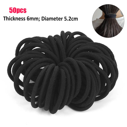 Diameter 35MM Hair Bands Ponytail Holder Hair Ties Headband Scrunchies Pack Scrunchie Hair Accessories for Women