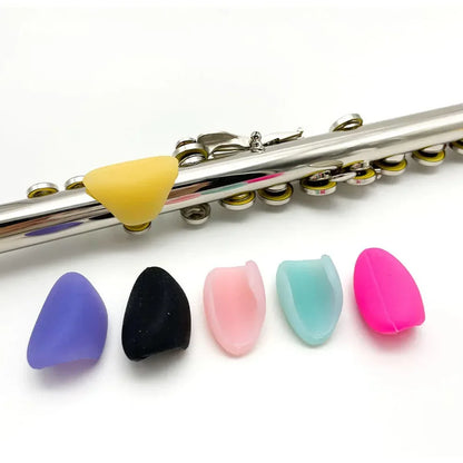 Flute Thumb Rests Wind Instruments Holder Protector Flexible Anti-Fatigue Anti-Slip Gears Accessories Locator Maintenance Parts