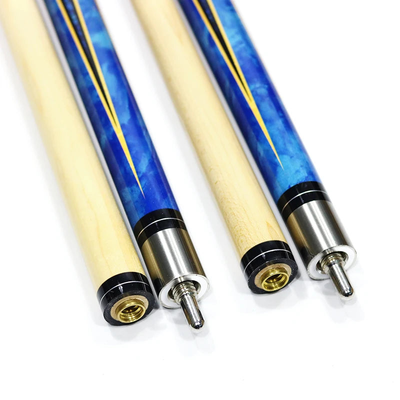 3-Pc 2 in 1 Multi Functions Jump Break Maple Shaft Snooker Wooden Billiard Cue Pool Que Stick