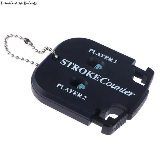 1pcs Mini Handy Golf Shot Count Stroke Putt Score Counter Two Digits Scoring Keeper With Key Chain Golf Training Aids for Golfer