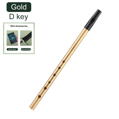 Authentic Irish Whistle Flute C/D Key Tin Penny Whistle With 6 Holes Perfect Traditional Irish Music Musical Instrument