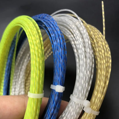 Retail 1pc ZARSIA Flash Nylon Tennis String 1.30mm MULTIFILAMEN Tennis Rackets String