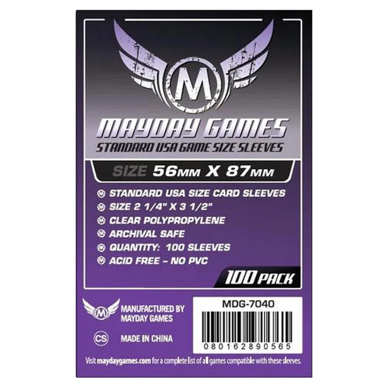 100 Sleeves MAYDAY Card Game Sleeve Protector Board Game Protective Sleeve MUNCHKIN MTG 41 45 56 59 63 68 87 88 92