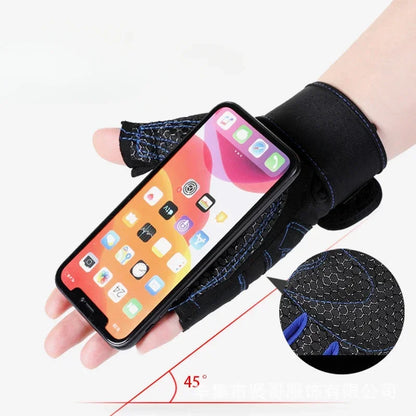 Gym Gloves for Men Women Fitness Weight Lifting Wristband Gloves Body Building Training Sports Exercise Cycling Glove Shockproof