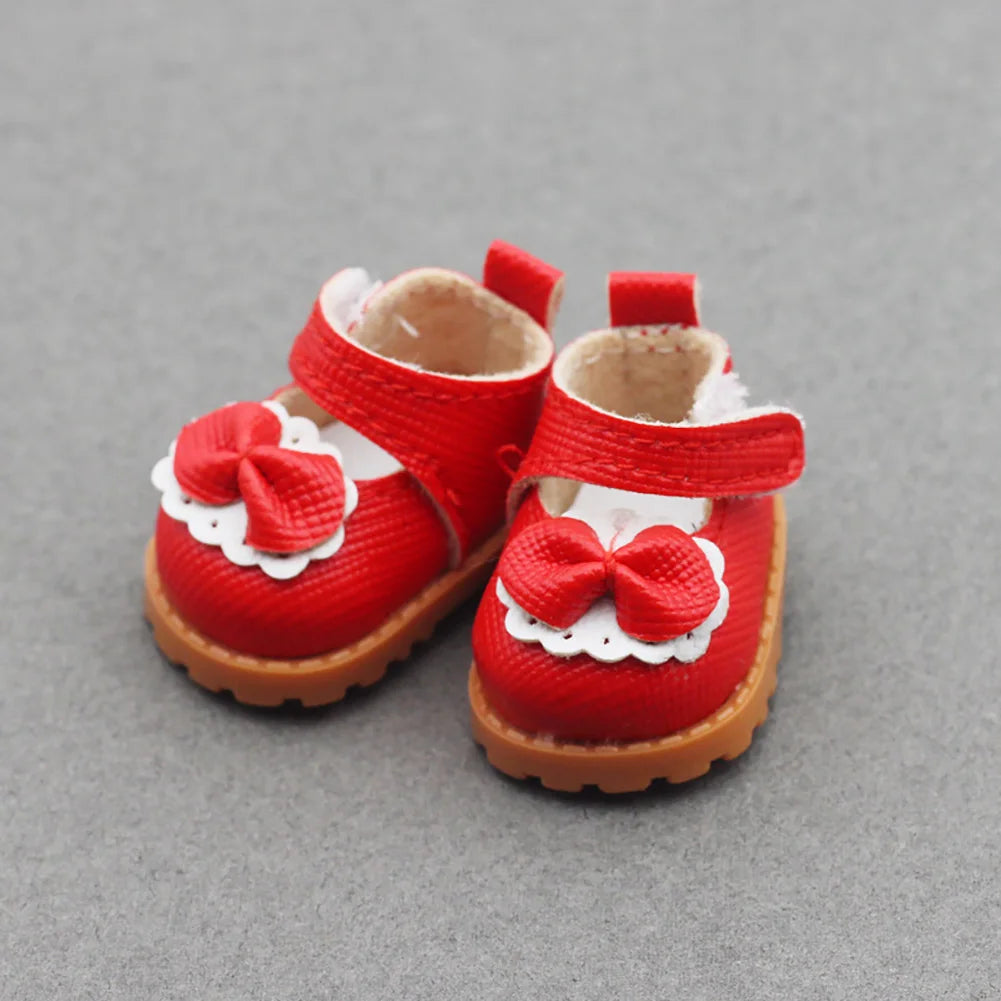 New Year Labubu Outfit for 17cm Mini Doll Chinese Style Matched Red Clothes Accessories