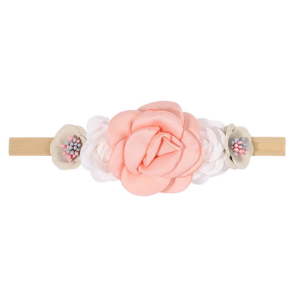 1Pcs Baby Girl Headband Cute Flower Elastic Hair Band Newborn Head Toddler Headband Headwear Kids Accessories Christmas Gifts