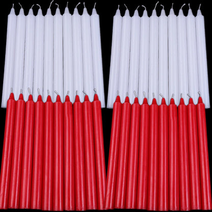 20/10pcs Unscented Mini Taper Candle, for Casting Chimes, Rituals, Spells, Wax Play & More,ChristmasDecor Dinner Candles Wedding