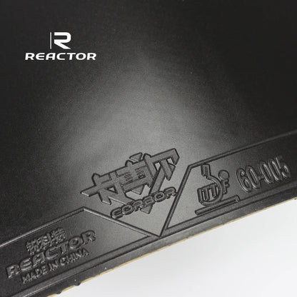 2 Pcs/Lot Reactor Original Pips-In CORBOR Table Tennis Rubber With Sponge Ping Pong Rubber Tenis De Mesa