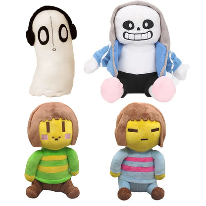 Game Undertale Plush Party Favors Decor Kids Error Sans Plushie Stuffed Toy for Children Birthday Christmas Gifts