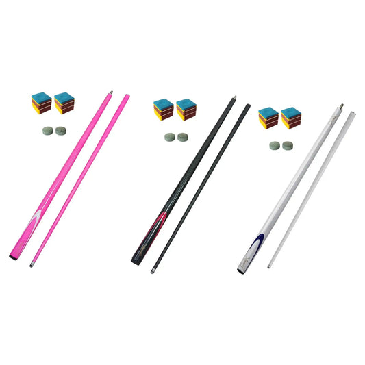 Pool Cue Stick Snooker Cue Carbon Fiber Two Section Portable Billiard Pool Stick Billiard Cue Stick for Men Women Competition