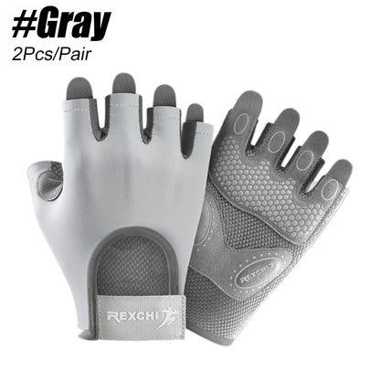 1 Pair Workout Gloves for Men and Women, Exercise Gloves for Weight Lifting, Cycling, Gym, Training, Breathable and Snug Fit