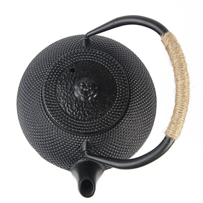 300/650/1200ml Japanese Tetsubin Tea Kettle Antique Cast Iron Teapot for Boiling Water Kettle Decoration Ornament