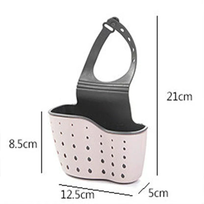 Sink Shelf Soap Sponge Drain Rack Bathroom Holder Kitchen Storage Suction Cup Kitchen Organizer Sink Kitchen Accessories Wash