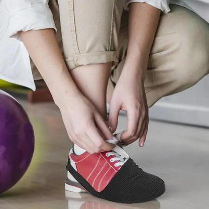Indoor Bowling Ball Shoe Slipper Protector, Smooth Sliding Slipper Sock Slide Pads for Professional Player, Average Size
