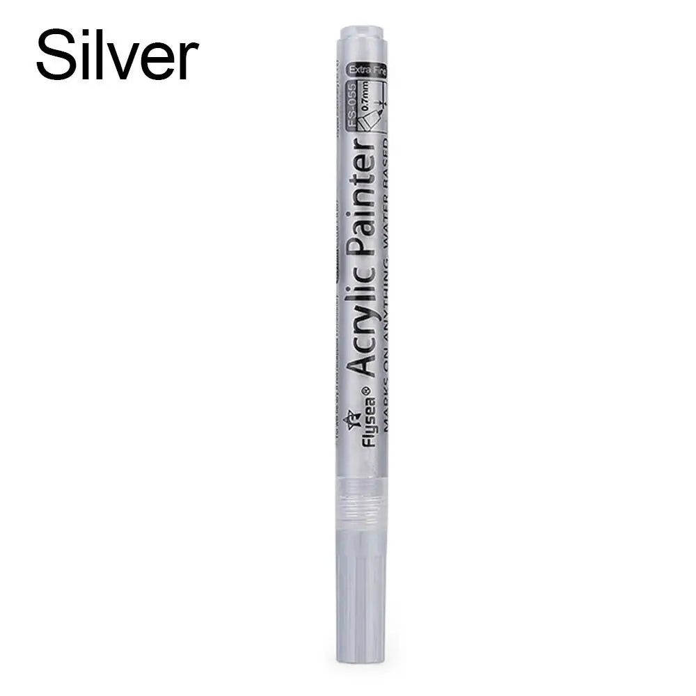 Golf Club Color Changing Pen Acrylic Ink Pen With Strong Sunscreen Waterproof Golf Marker Drawing Tool Accessories Marks Pens