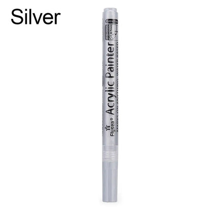 Golf Club Color Changing Pen Acrylic Ink Pen With Strong Sunscreen Waterproof Golf Marker Drawing Tool Accessories Marks Pens
