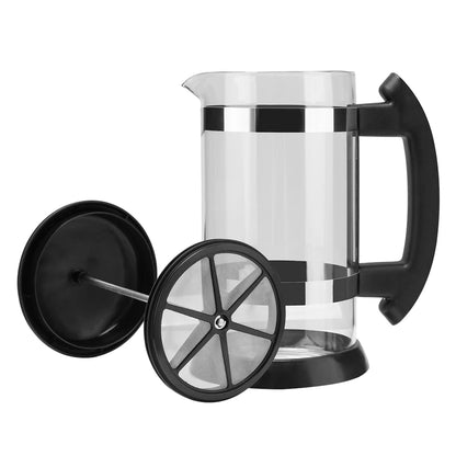 French Press Coffee/Tea Brewer Coffee Pot Coffee Maker Kettle 1000ML Stainless Steel Glass Thermos Barista Tools  Coffee Carafe