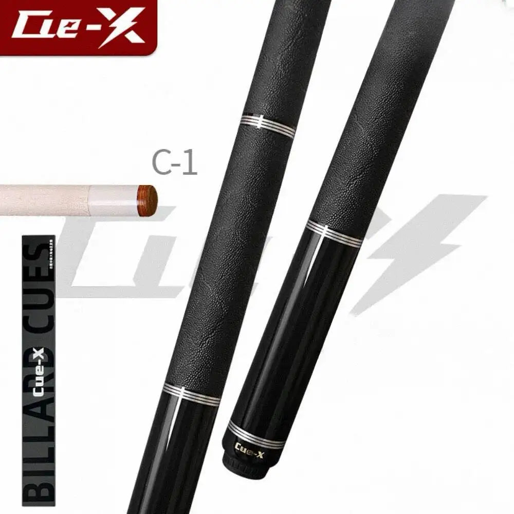 CUE-X 58" Galaxy Carbon Fiber Inside Maple Shaft Billiard Pool Cue Stick 12.5mm