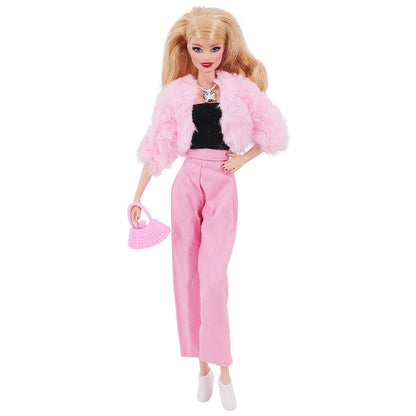 Doll Evening Dress Clothes Princess Dress Banquet Party Dress Tulle Dress for Barbiees&BJD Doll Clothes Accessories,Toy for Girl