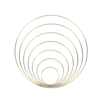 Ramadan Eid Mubarak Decorations for Home Iron Metal Wreath Hoop Islamic Muslim Festival Party Door Decor Ramadan Kareem Deco