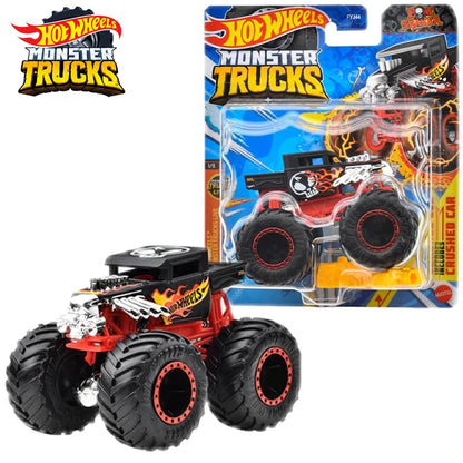 24-Fyj44-Hwc64 Hot Wheels 1:64 Tiger Shark Monster Trucks Diecast Alloy Car Model Toys