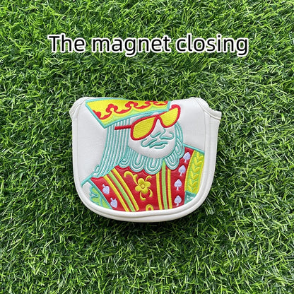 Kings and Queens and Knights Golf Club Wood Headcovers Driver Fairway Woods Hybrid Cover Photographing in Kind Fast Delivery
