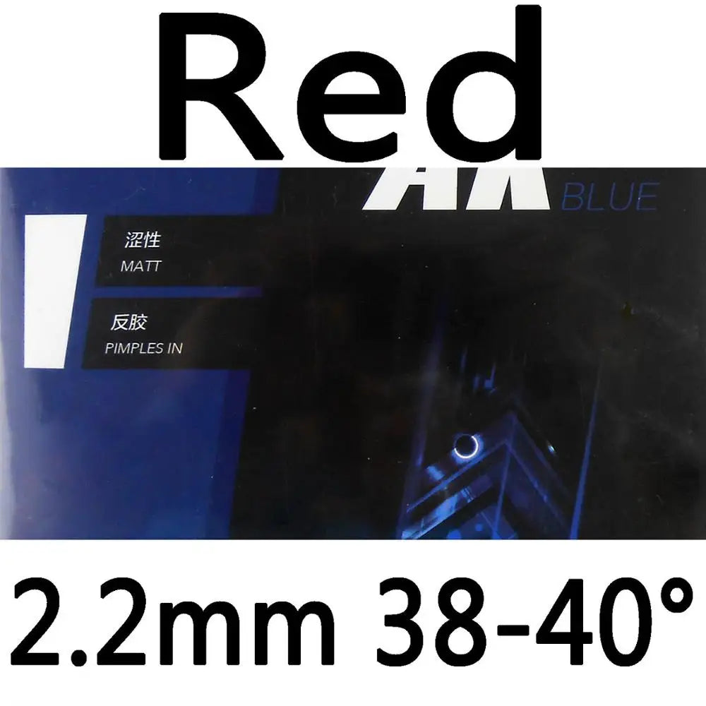 Palio AK 47 AK47 AK-47 BLUE Matt Pips in Rubber With Sponge PingPong Rubber for Table Tennis Racket 2.2mm H38-40