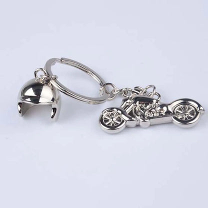 Hot Smart Car Key Holder for Car Styling Accessories Motorcycle Helmet Key Rings Motor Keychain Metal Motocross Car Accessories