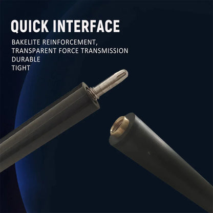 Customize 100% Carbon Fiber Pool Cue Billiard Cue Sticks Tip From 9.5mm/12.4mm/13.9mm, Length Weight From 18oz, 19oz, 20oz, 21oz