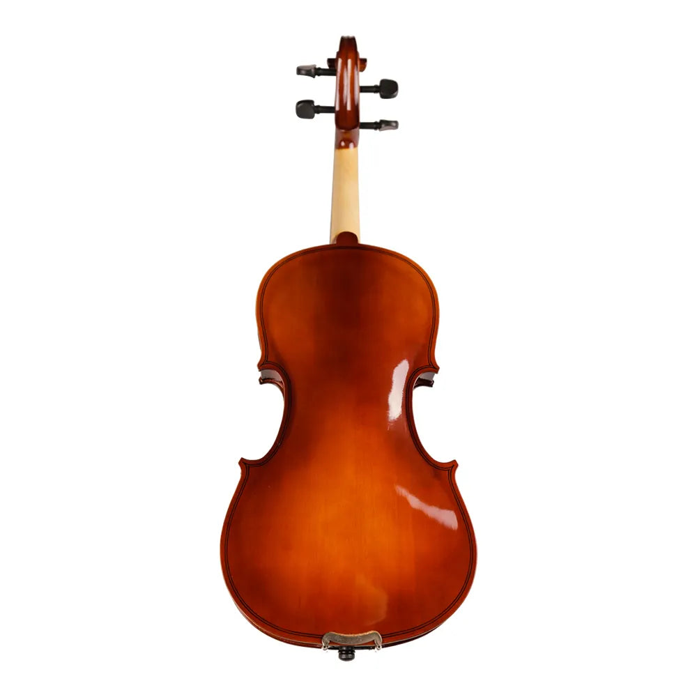 Gift for Christmas 1/8 1/16 1/10 Size With Case Bow Strings Shoulder Rest Bass Wood Violin for Children Students Kids Violin