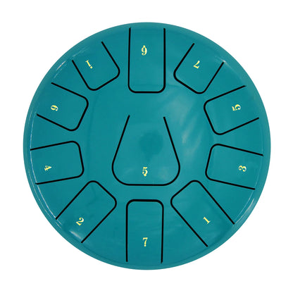 8 Inch Steel Tongue Drum 11 Notes Handpan Drum With Drum Mallet Finger Picks Percussion for Meditation Yoga(Wholesale Price)