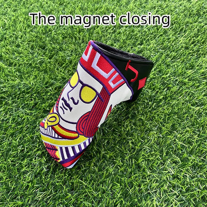 Kings and Queens and Knights Golf Club Wood Headcovers Driver Fairway Woods Hybrid Cover Photographing in Kind Fast Delivery