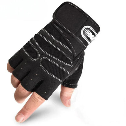 Gym Gloves for Men Women Fitness Weight Lifting Wristband Gloves Body Building Training Sports Exercise Cycling Glove Shockproof