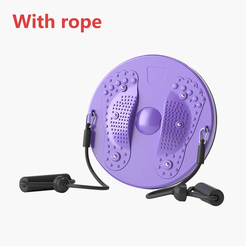 Intelligent Counting Waist Twister With Rope LCD Screen Sports Waist Machine Body Building Waist Shaping Training Equipment