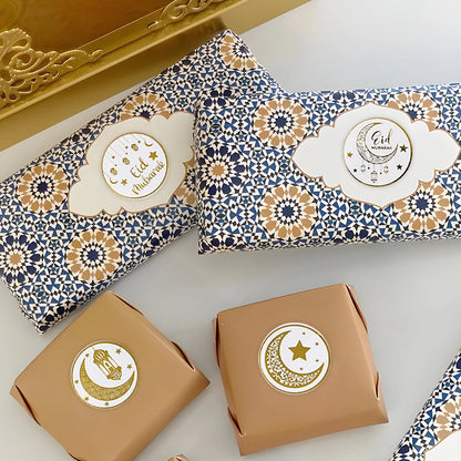500pcs Eid Mubarak Stickers Ramadan Decoration for Home 2024 Ramadan Kareem Islam Muslim Party Eid Al Adha Gifts Ramadan Mubarak