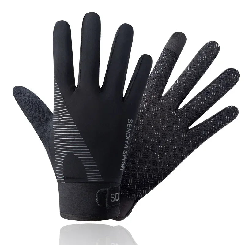Men Cycling Gloves Full Finger Touch Screen Motorcycle Bicycle Mtb Bike Gloves Gym Training Gloves Outdoor Fishing Hand Guantes