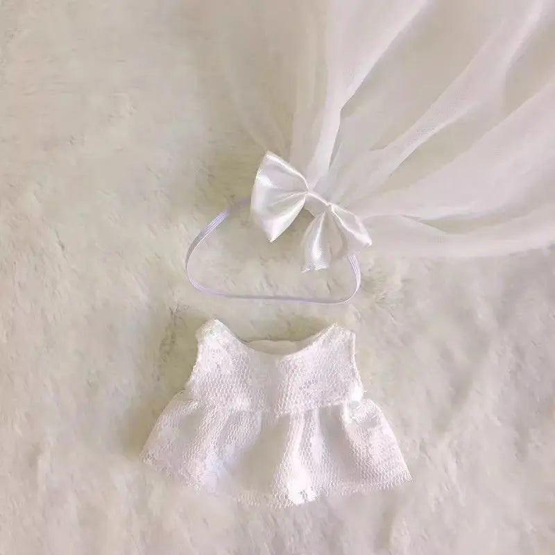 Spot Handmade 17 Cm Cute Mini Doll Clothing Accessories Doll Cotton Doll Suitable for Dolls Not Included