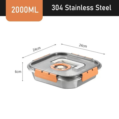 Vacuum Food Storage Box Fresh-Keeping Canister Sealed Storage Container Large Capacity Food Dispenser  Kitchen Storage Box