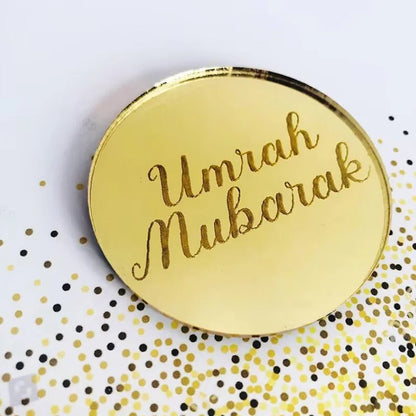 10pcs Umrah Mubarak Cupcake Toppers Muslim Islamic Ramadan Kareem Iftar Hajj Party Happy Eid Al-Adha Holiday Table Decoration