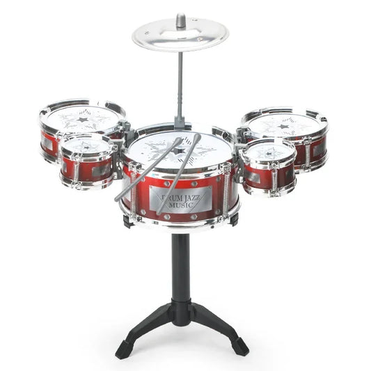 Drum Sets for Children Beginners Children's Toys Dynamic Jazz Drums for Western Percussion Instrument