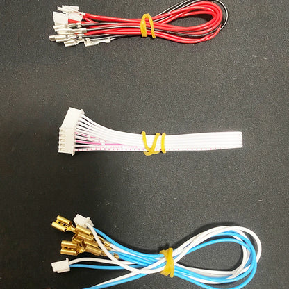 10pcs/Lot 2 Pin Cable With 2.8mm/4.8mm Connector for American Style Joystick SANWA Button Switch for Jamma Arcade USB Encoder