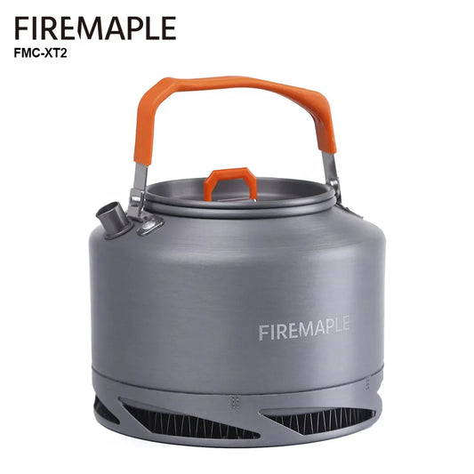 Fire Maple Hiking Teapot Outdoor Camping Cookware Heat Exchanger Pinic Kettle Tea Coffee Pot 0.8l/1.3l With Filter FMC-XT2