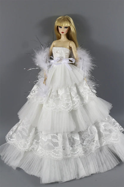 1 Set Doll Clothes Gown for 11.5 Inch 30cm Doll Many Style for Choice Gifts for Girls Doll Accessories