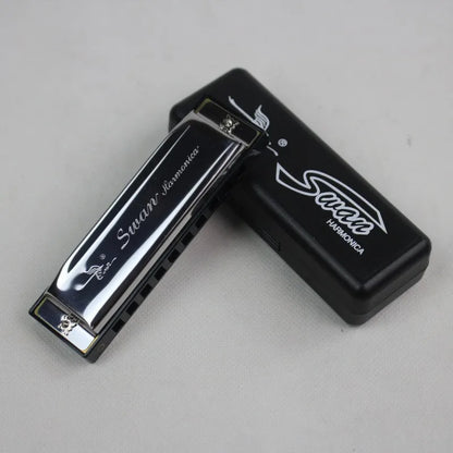 10-Holes Harmonica for Children, Harmonica With 10 Holes, Harmonica, C-Key Mouth, Musical Instrument, for Music