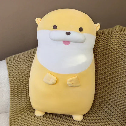 45/55cm Kawaii Sea Otter Plush Toys Stuffed Animal Otter Doll Pillow Cushion Gift for Christmas Birthday Party Room Decor