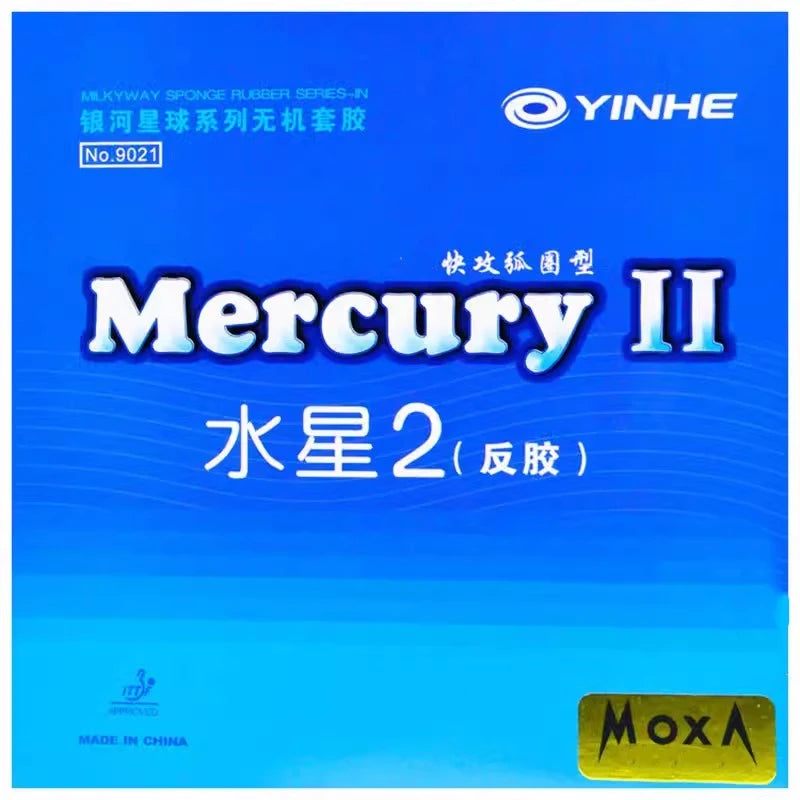 1x Original Yinhe Mercury 2 Table Tennis Rubber 9021 for Table Tennis Rackets Blade Racquet Ping Pong Rubber Pimples In