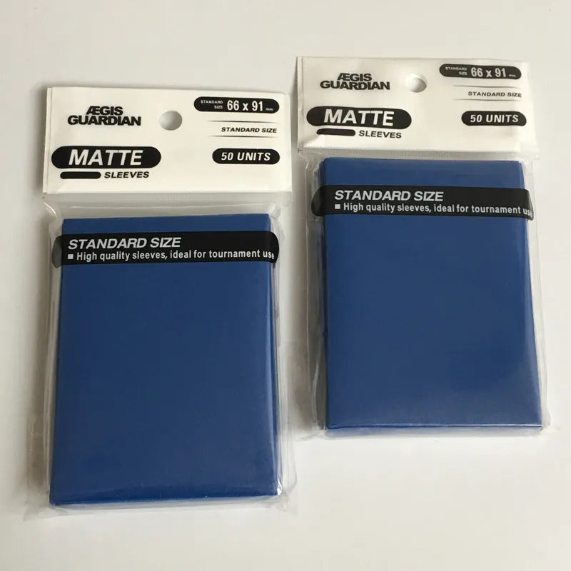 100PCS Matte TCG Card Sleeve  Mtg Yugioh Deck Protector Photocard Case Tarot : 66x91mm