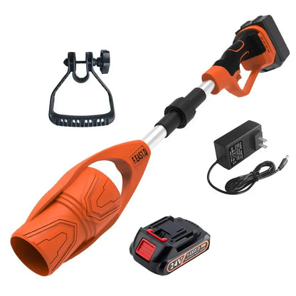 Electric Blower Garden Leaf Cleaning Foldable Lithium Wireless Large Wind Power Snow Blowing Dust Machine Professional Tools